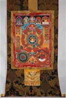 Extra Large Srid Pa Ho Protection Thangka