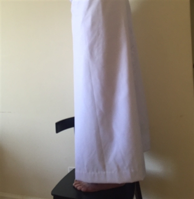 Meditation Skirt / 1/2 Chuba White