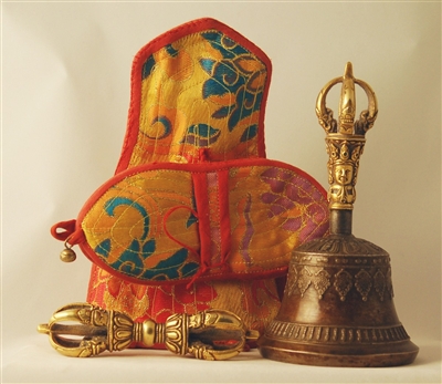 Small 3 Metal Bell and Dorje