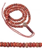 Hand Carved Yak Bone  Studded  Mala - 108 Beads