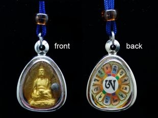The Buddha Blessed and Consecrated Enlightened Activity  Mendrup Pendent