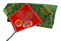 Brocade Text Cover / Puja Table Cloth