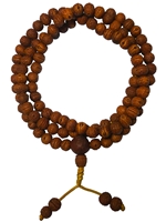 Dark Bodhi Root Mala 108 Beads 8mm