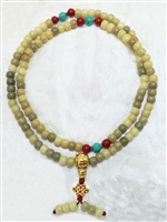 Bodhi Root Mala 108 Beads 8mm