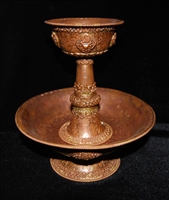 Extra Large Hand Carved Copper Serkyem Set