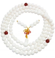 Conch Shell Mala - 108 Beads