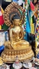 Medicine Buddha Fully Gilded Statue 21 Inches