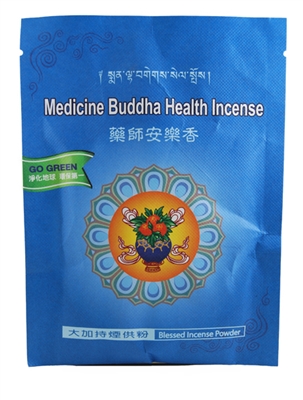 Organic Blessed Medicine Buddha Healing Incense