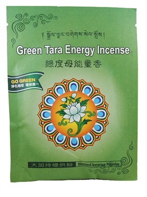 Organic Blessed Green Tara Incense