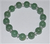 Aventurine & Quartz Bracelet 10MM