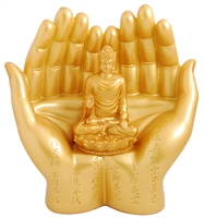 Shakyamuni Buddha in Palms