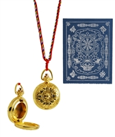 Yellow Dzambhala Mantra Gau / Locket choice of Gold or Silver Plated