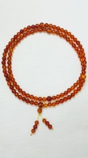 Amber Mala     5mm