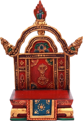 Deity Throne for Statue or Treasure Vase