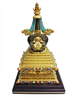 Brass Gilded Stupa