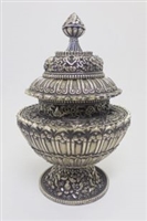 Antique Silver Plated Rice Pot