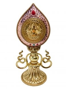 Brass Dharani Protection  Mirror of Cundi