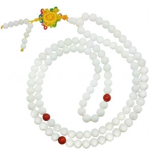 Conch Shell Mala - 108 Beads