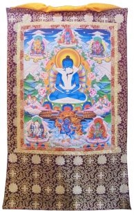 Samantabhadra Thangka 5.5 Feet