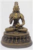 Antique Gold Plated Vajrasattva Statue