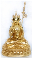 Guru Rinpoche 24 Carat Glided Copper