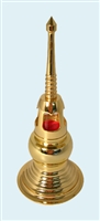 Brass Lotus Stupa 5.5 Inches