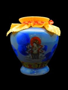 Large Naga Treasure Vase