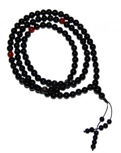 Black Obsidian Mala - 108 Beads 8mm