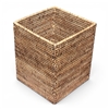 Square Waste Basket  - AB 9x9x10.5'H