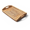 Large Rectangular Morning Tray  - Natural Matte 20.5x13.5x3.5'H