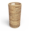 Round Umbrella Stand w/ Metal Liner to Catch Rain Water  - N 12x24'H