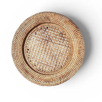 Round Plate Charger - Natural 12.5'