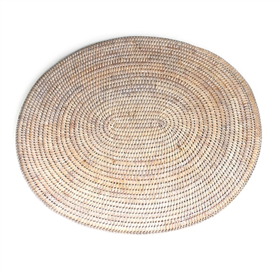 Oval Placemat - WW 17.25x15'