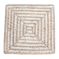 Square Placemat  Open Weave - WW 14'