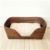 Dog Bed with Cushion - AB  26x19x9'