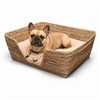 Dog Bed (Large)- Natural Matte 30x23x11'