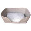 Dog Bed with Cushion - WW 26x19x9'