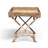 Rectangular Butler Tray with Stand - N  26x18x29.5'H
