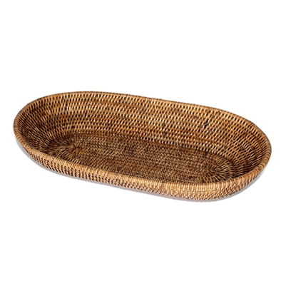 Oval Bread Basket  - AB 16x8x2.5'H