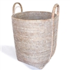 Round Laundry Basket with Loop Handle -  WW 15x17'H
