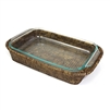 3 qt. Pyrex Bakeware Tray Oblong Shape (Pyrex Included) - AB 17x11x2.5'