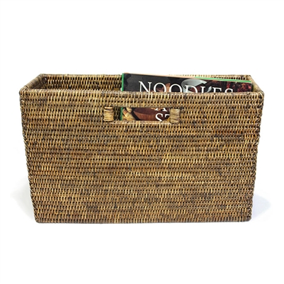 Slim  Magazine Basket - AB 16x5x10'