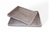 S/2 Rectangular Trays -WW  18x13.5/16x12'