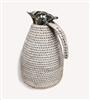 Rattan Thermal Coffee Carafe  (Stainless Steel) 50 oz White Wash