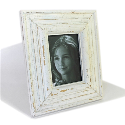 Frame RW Rustic White Thick (5x7) 11x13" (Stand)..