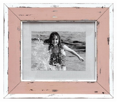 Frame RW Rustic Peach/White (8x10) 14x12"..