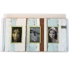 Frame Border RW Green/Blue/Grey 12.5x23.5" (3-pic 4x6")..