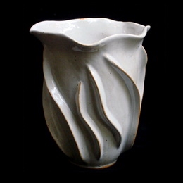 Vase Small Vertical Wave - NW 4x5" ..