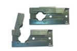 hinged shaft hangers for greenhouse vents