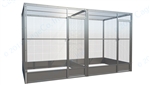 Outdoor Bird Aviary Galvanized